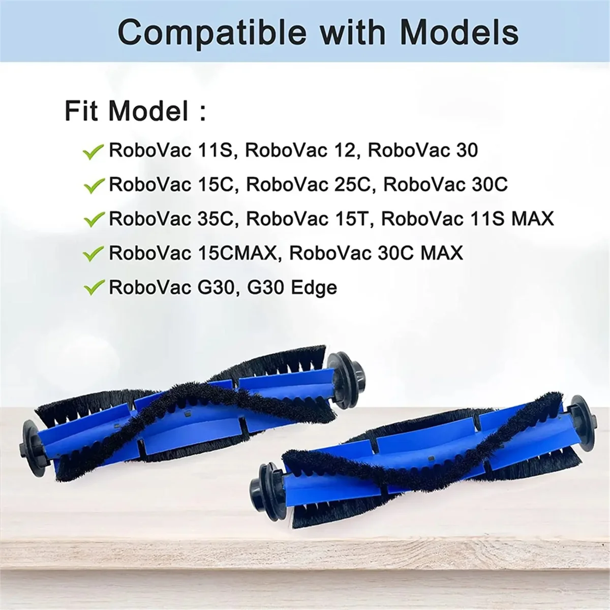 فرشاة دوارة بديلة M17K لأجزاء مكنسة Eufy RoboVac 11S 15T 30 30C 15C 12 25C 35C 11SMax 15CMax 30C Max G20 G30