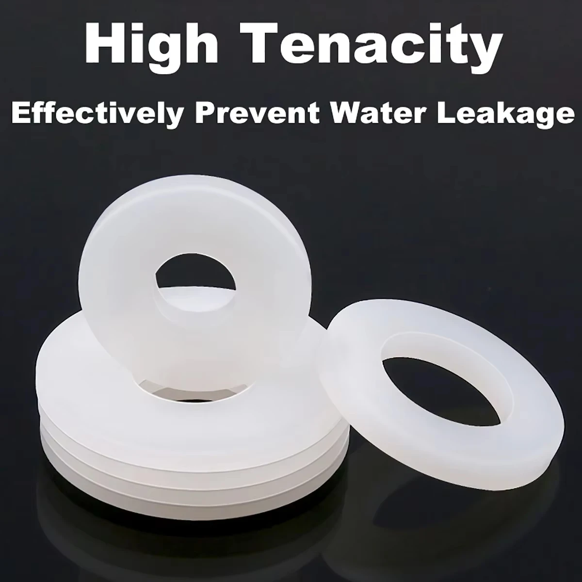Silicone Gasket Thickness 0.5/1/1.5/2/3mm Diameter 11mm-36mm Flat Washer Flat Gasket O-Ring Seal Washer Inner Pipe Fittings