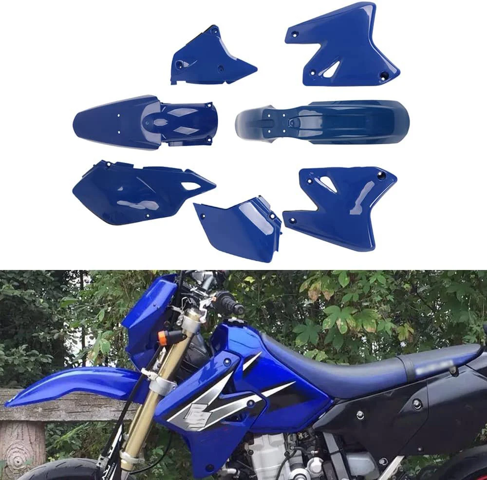 Motorcycle Plastic Kit Front Rear Fender For Suzuki DRZ400  DRZ 400 DR400Z