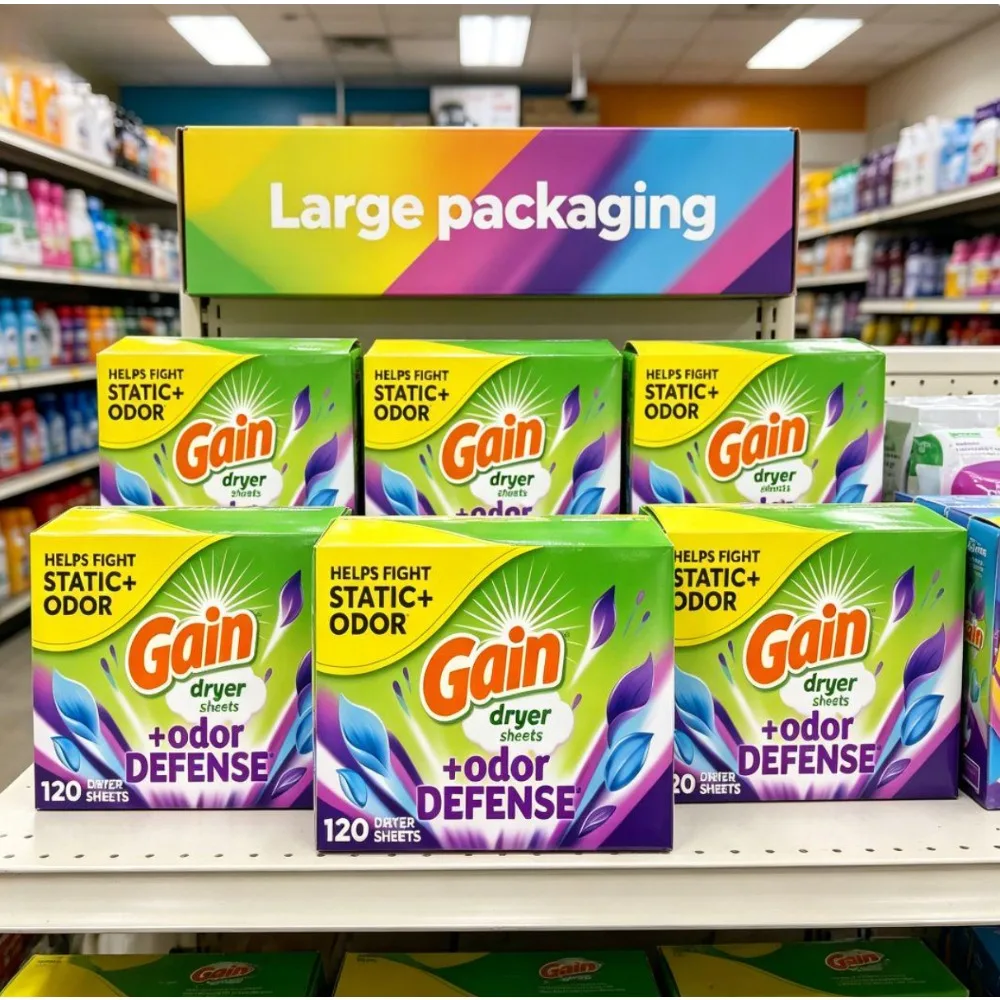 Festive Mega Pack | Extra Savings for the Holidays | Fabric Softener Dryer Sheets +Odor Defense, Super Fresh Blast Scent, 120 Count