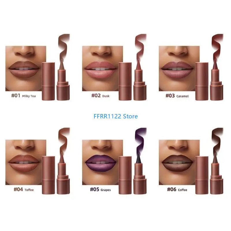 Y1uf Idratizzante rossetto per rossetto Matte Rossetto Lip -Lip Teste Riflettimento per labbra per labbro