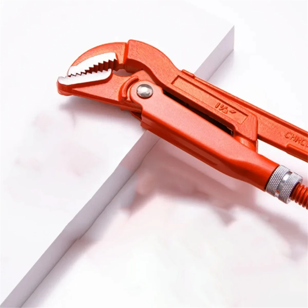 

AA25 Eagle Point Pliers 1.5 Inch Quick Pipe Wrench, 45° Large Opening, Heavy Duty Plumbing Tool Hawkbill Pliers Pipe Pliers