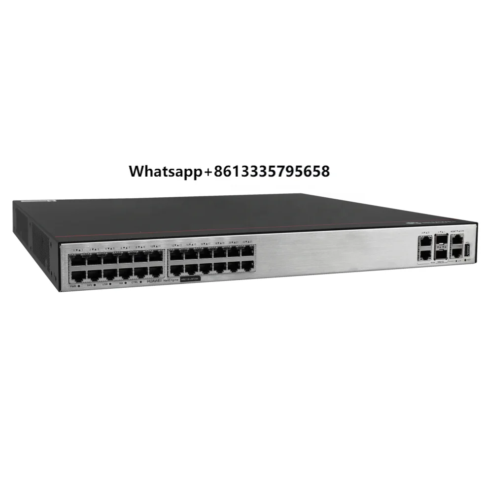 

Ready to Ship AR6700 Series Enterprise Router AR6710-L26T2X4 with 26*GE RJ45, 2*10GE(SFP+), 1*USB 2.0, 4*SIC