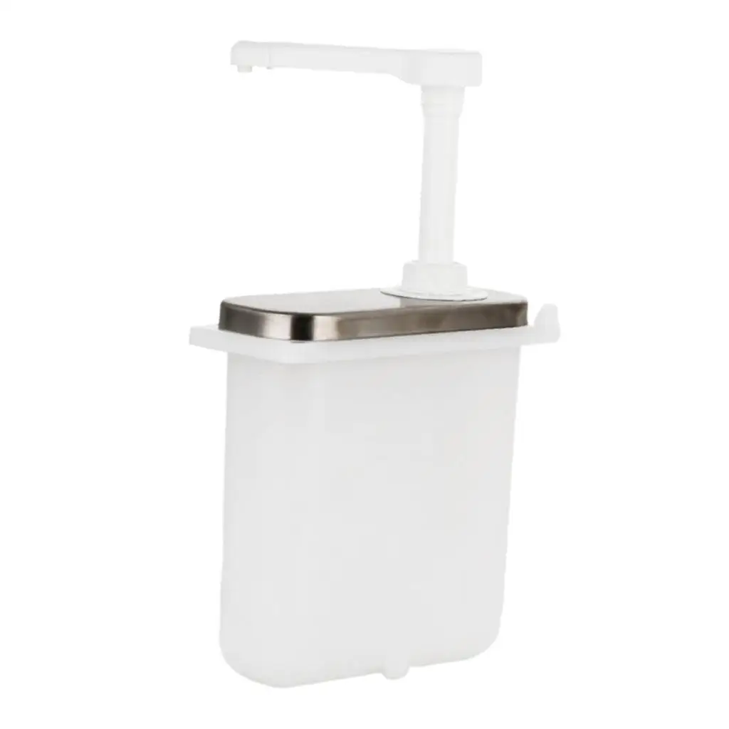 

Sauce Pump Dispenser 1L/2L Oil Vinegar Ketchup Container for Restaurant