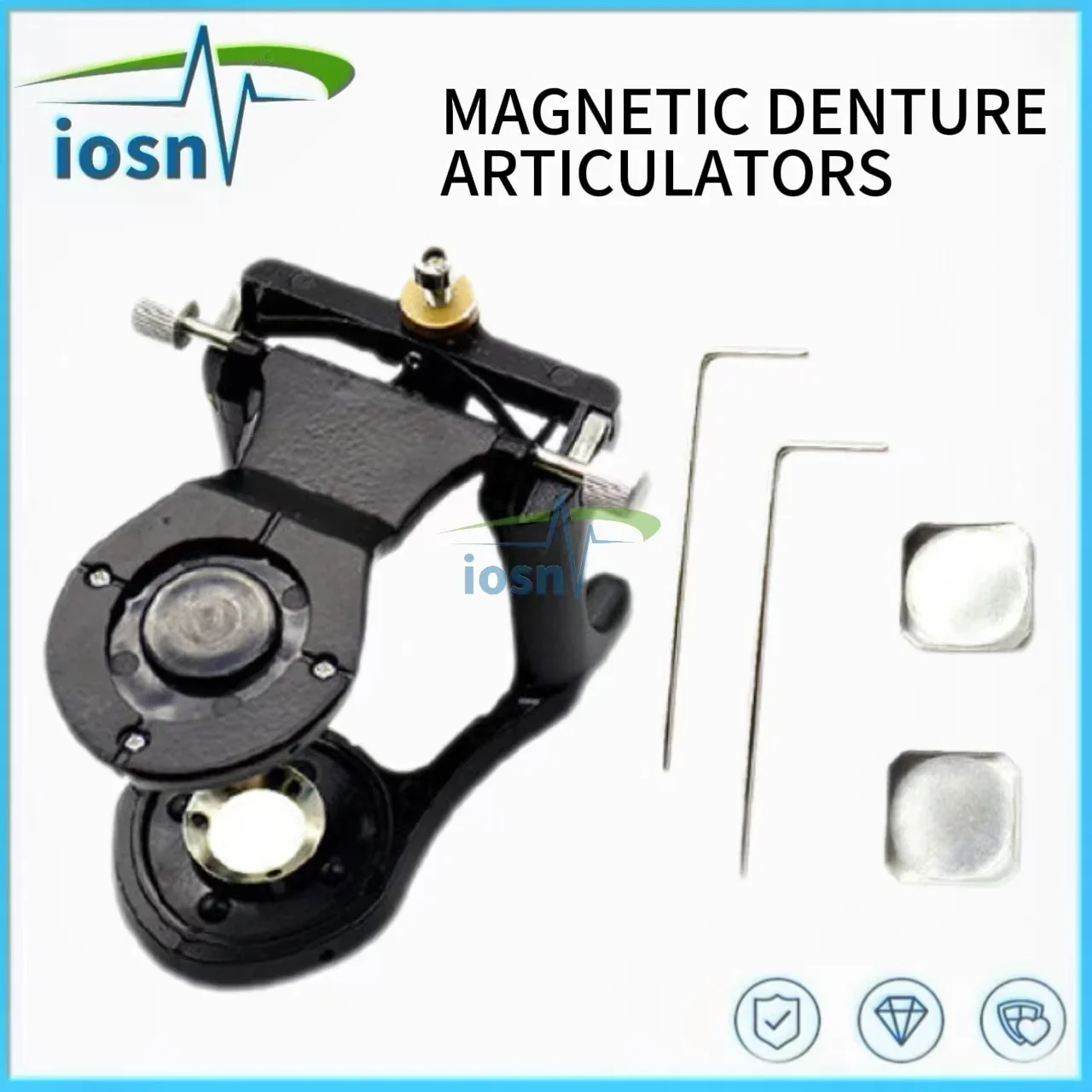 Dental Adjustable Denture Magnetic Articulator High Quality Articulator for Mounting Pre-cast teeth Models Dental Lab Equipment