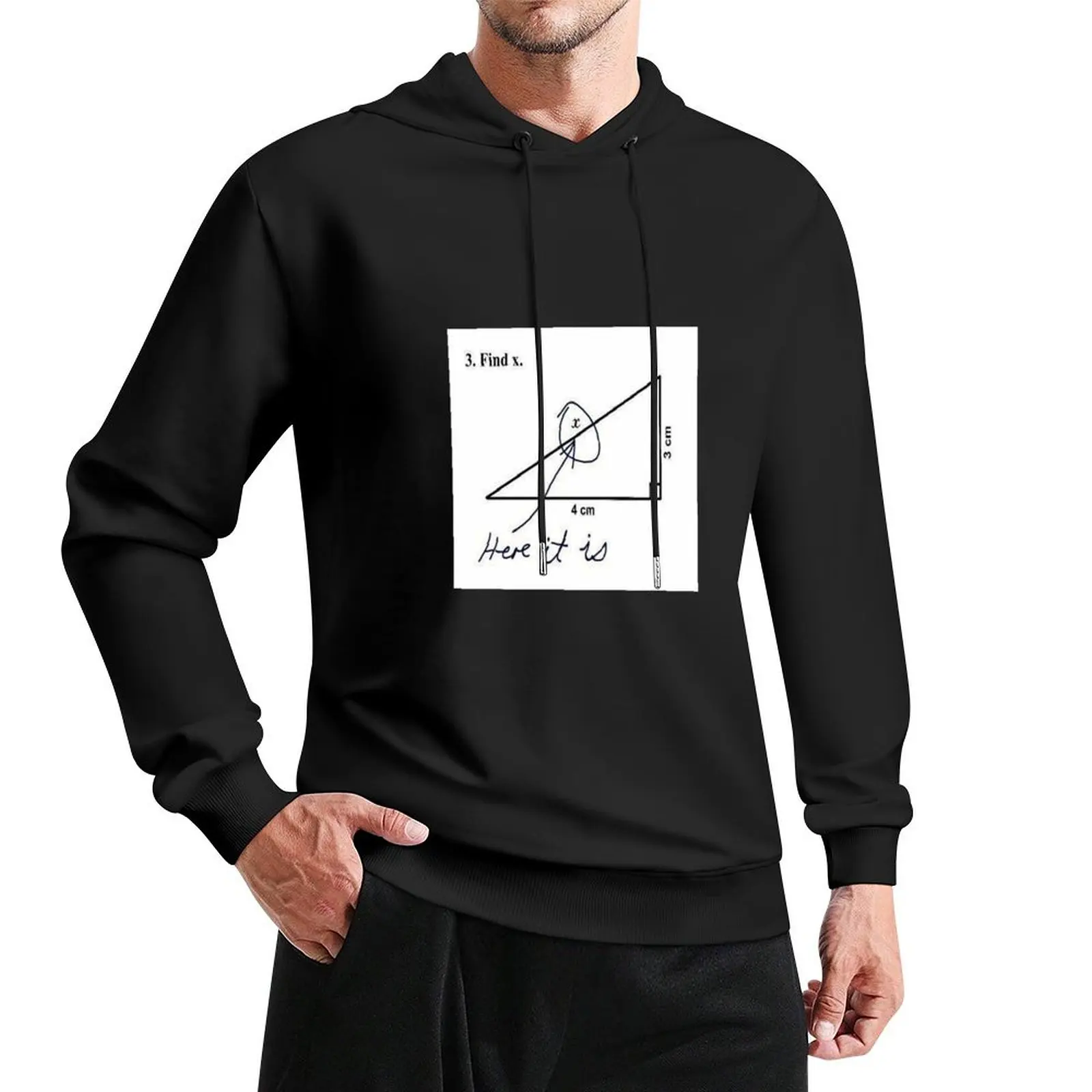 Find X Math Joke Pullover Hoodie men clothes mens clothes men's clothing mens hoodies