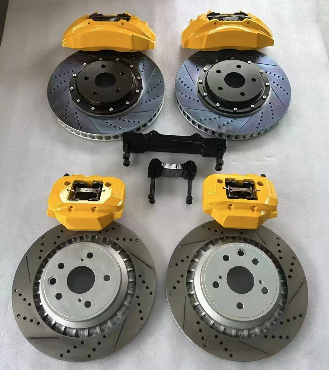 For Lexus LS460/LS460L/IS250/IS300/IS350/GS300/GS350/GS430/SC430/ES350 Front 4-Pot LS460 Rear 2-Pot Big Brake Calipers Kit