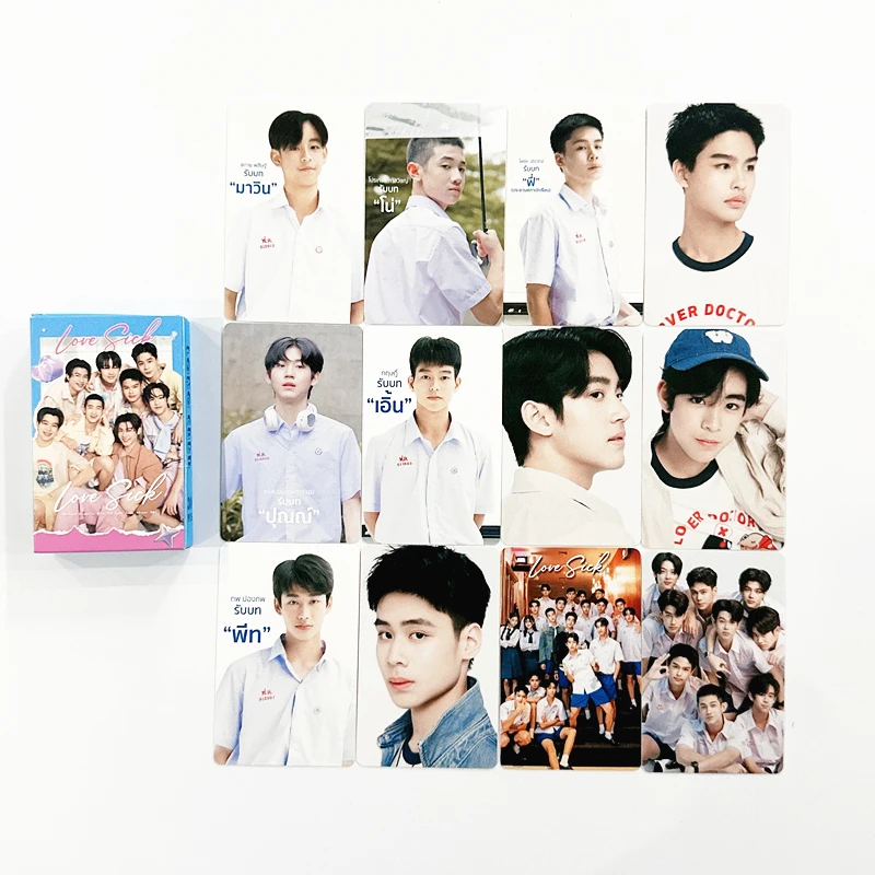 30 Pçs/set Love Sick the Series 2024 Cartões Lomo - Drama CP AlmondProgress HD Photocard Fãs Presente