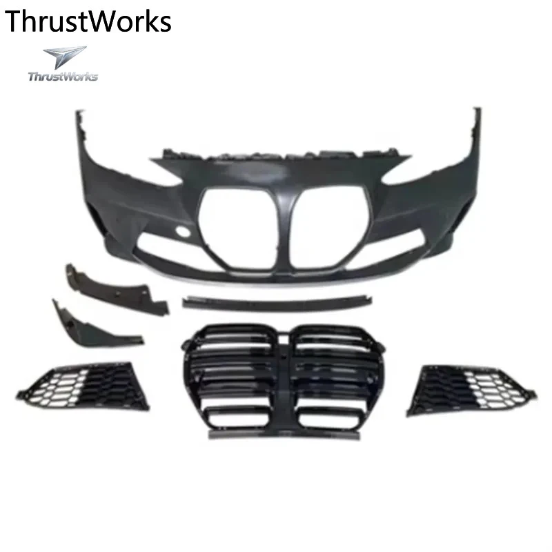 

ThrustWorks S 4 Series G22/G28 Modified M4 Style Front With Grill S Body Kit Car Bumper 2020 +