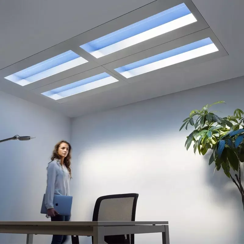

Smart Home Artificial Virtual Led Skylight Natural Daylight Panel Blue Sky Ceiling Lamp