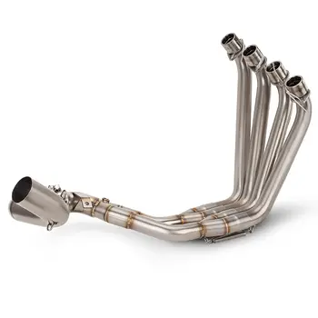 適用於 Honda CBR650R CB650F CB650R CBR650F 2014-2025 的全段機車排氣系統前連接管雙出消音器 8 最佳銷售 本田 CB650R 逃逸 - №5