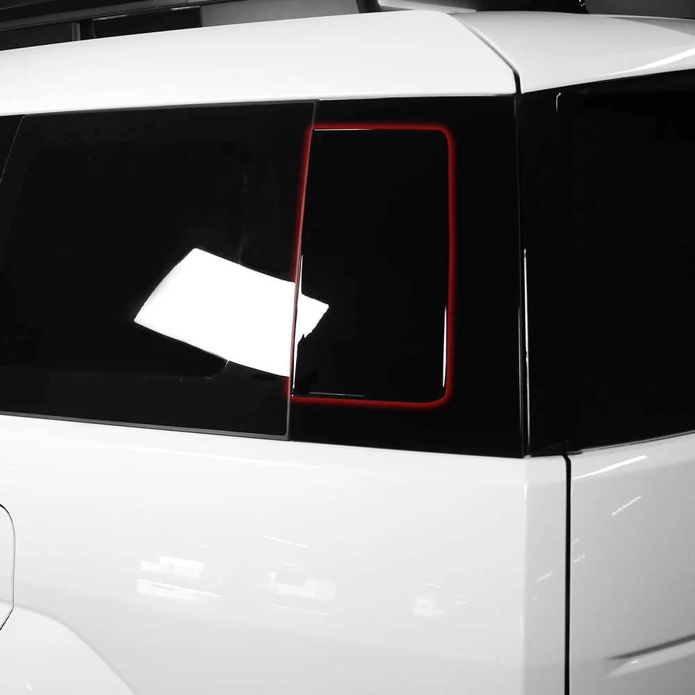 For Hyundai Santa Fe MX5 2024 2025 Exterior Style Accessories 4PCS Car Window C Window D Pillar Post Trim Cover
