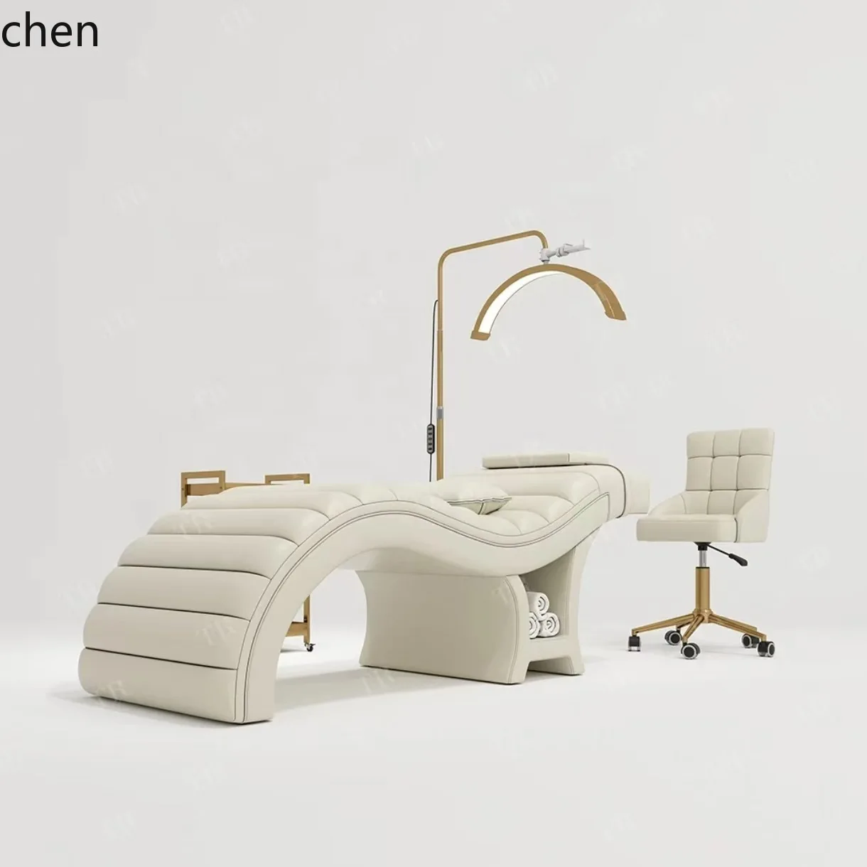 HXL Curved Massage Bed for Comfortable Human Body, Special for Beauty Salon, Massage and Tattoo Bed