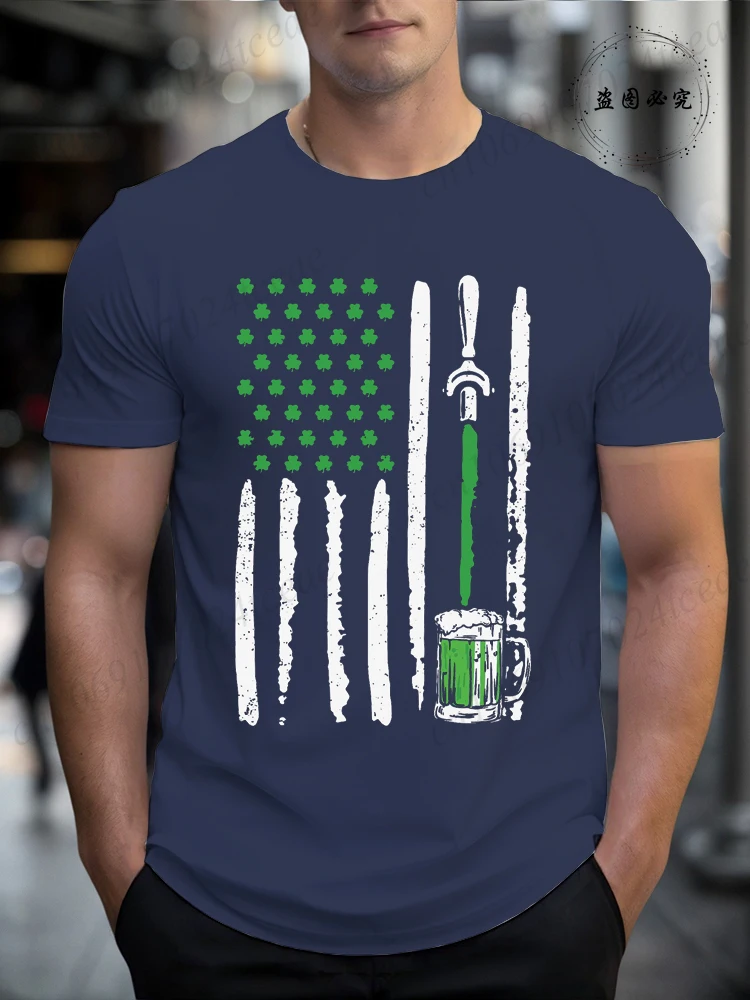 St. Patrick's Day Shirt, Irish Beer Saint Patrick's Tee, Patrick's Day Sweatshirt, St Paddy Men T-Shirt, Beer Unisex Tops Tees