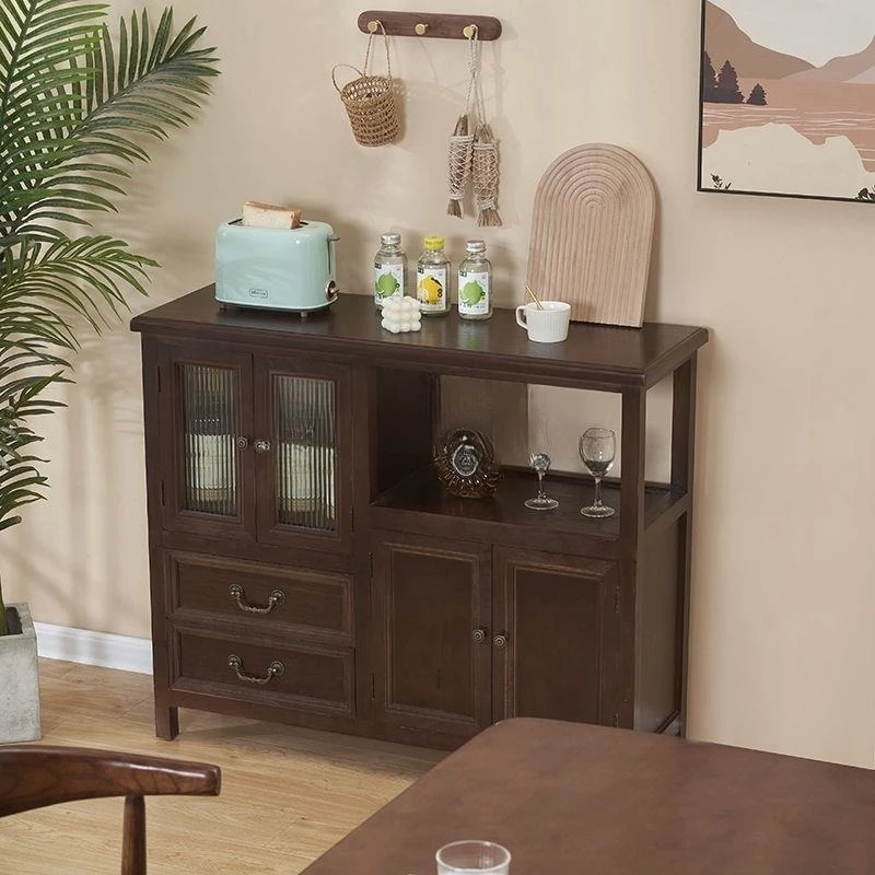 Wine Cabinet Living Room Dining Kitchen Edge Functional Storage
