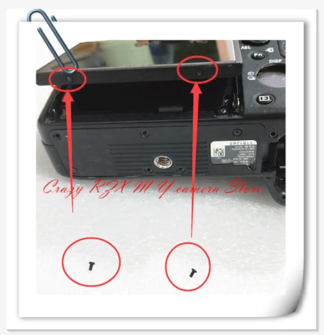 

10 шт./упаковка, универсальные черные винты для Sony A7R A7R2 A7M2 A7M3 A7R3 A7S2 A7S3