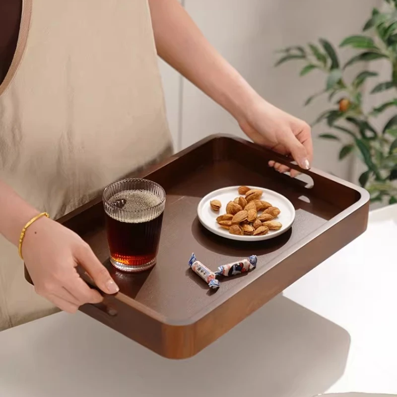 Modern Tea Tray Giant Original Designer Vintage Accessories Tea Tray Gongfu Supplies On Table bandejas de madera Tea Supplies
