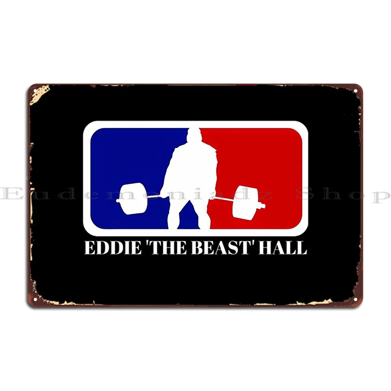 Eddie The Beast Hall Style 2 Iconic Sports Logo Metal Plaque Poster Club Home PaintingCustomize Design Tin Sign Poster