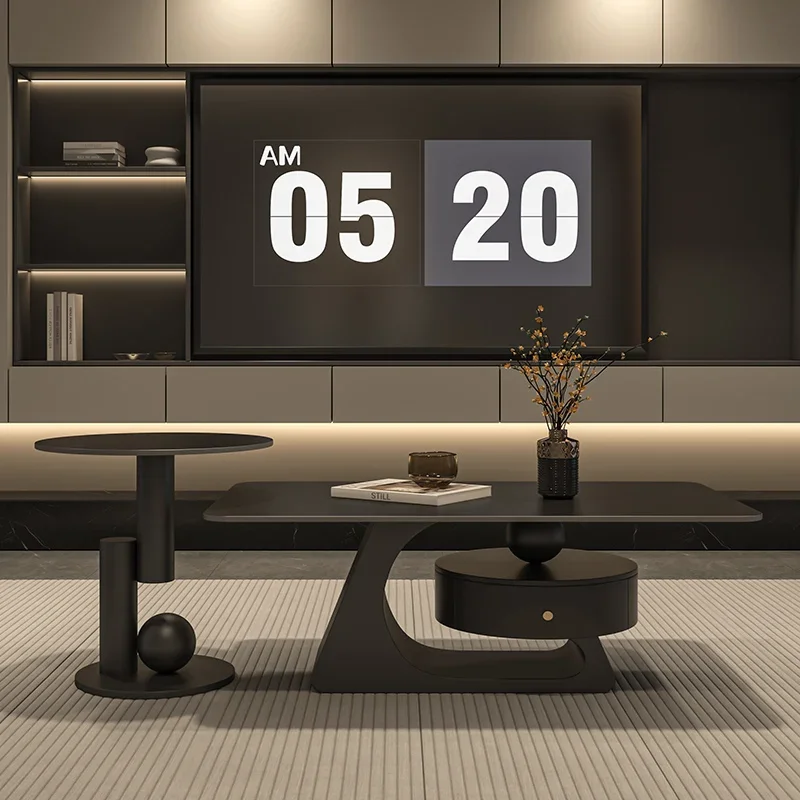 

Современный портативный журнальный столик в европейском стиле: уникальный, изысканный, элегантный. Мебель для дома.