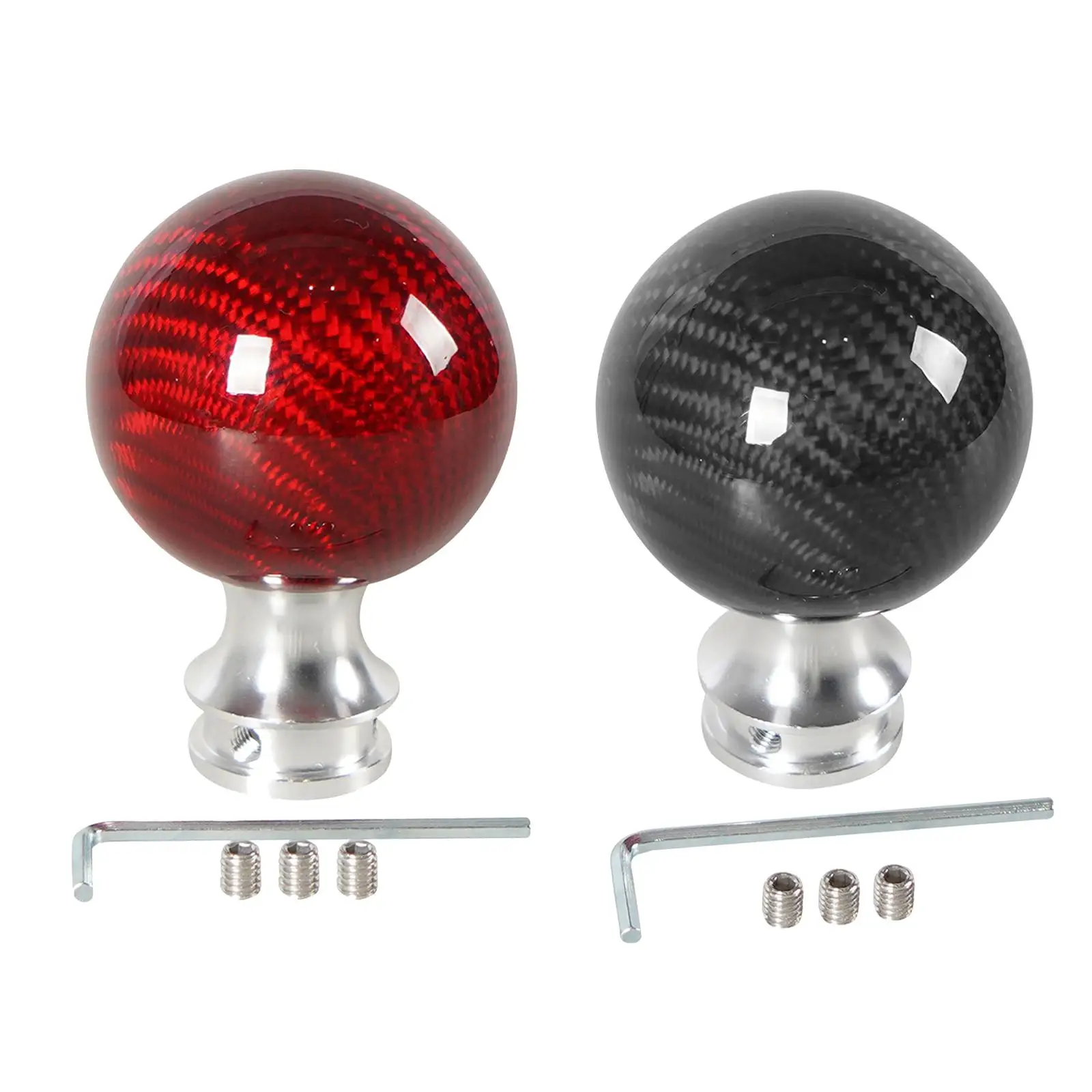 Automotive Ball Knob, Universal Aluminum Alloy Gear er Knob Head