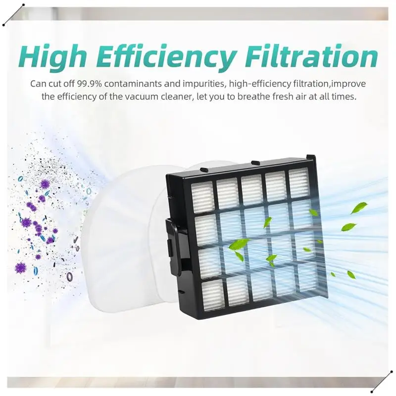 

AZ4002 AZ4000 AZ4000C Filter Replacement Parts For Shark Power Detect Pro Max Upright Vacuum Cleaner Brush Filters