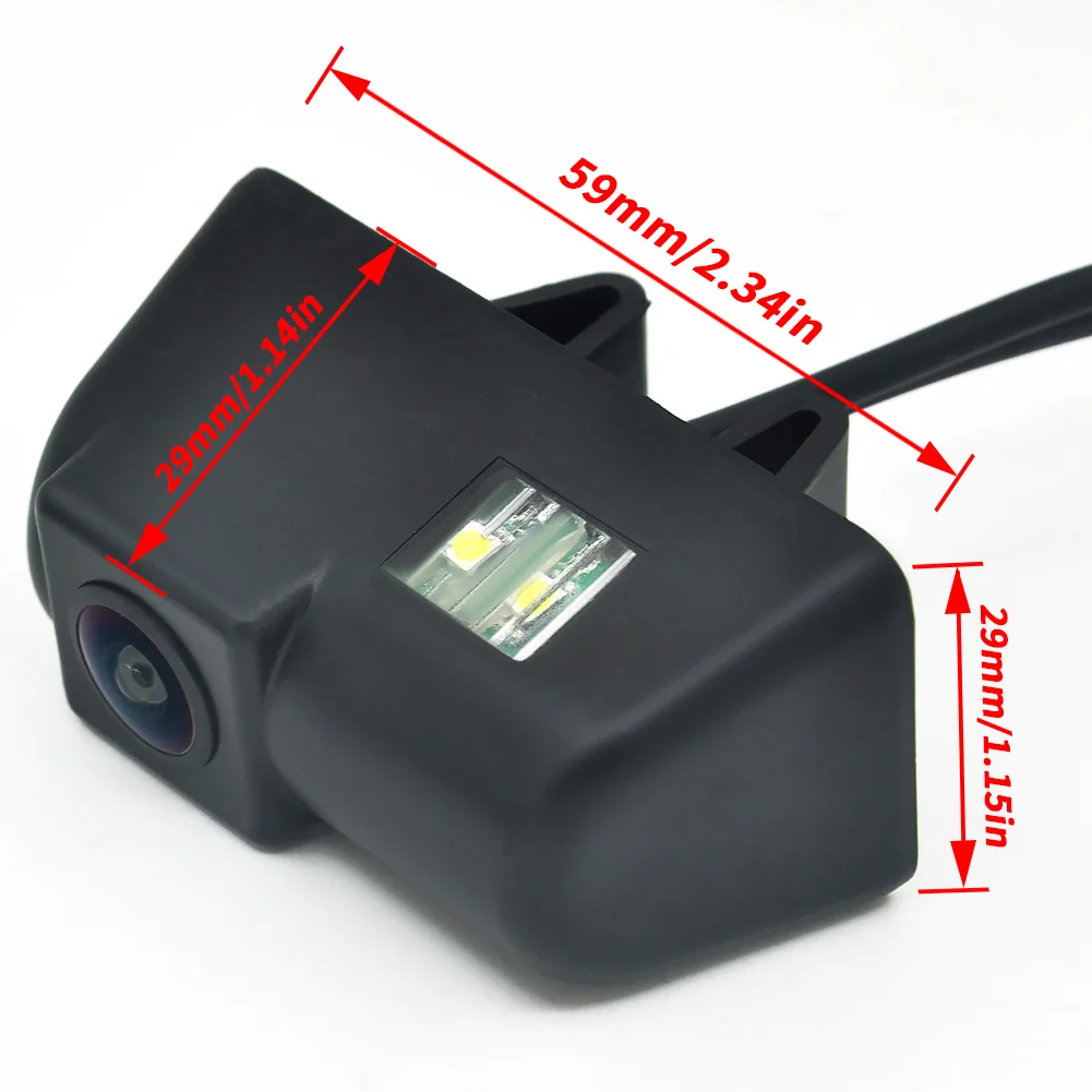 170° HD AHD1080P Car Rear View Camera for Ford Transit Connect Night Vision Reverse Reversing 4 Pin Vehicle Parking