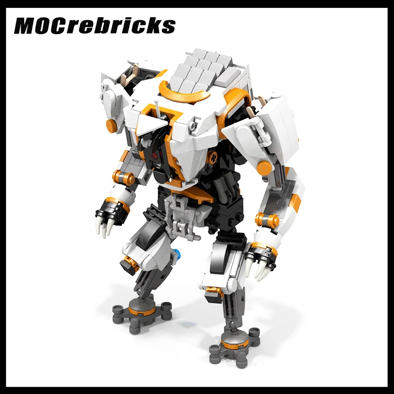 Voor Aliens Mechanica Moc Vechten Mecha Serie Niveau Titanfallsed 2 Educatief Robot Speelgoed Bouwstenen Voor Xmas Gifts