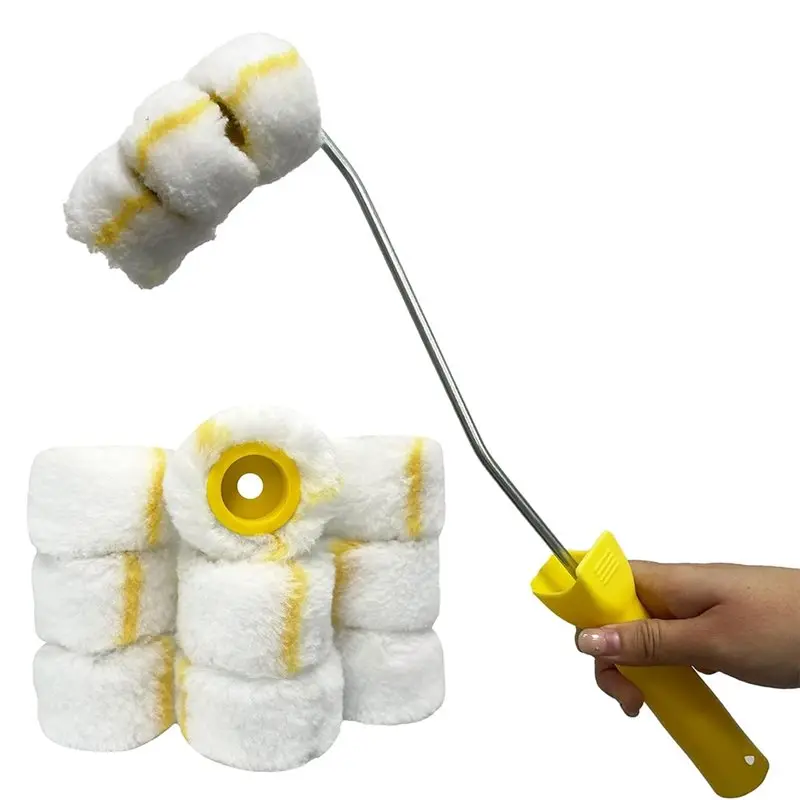 abyn-mini-roller-covers-for-painting-pipes-curved-contour-for-painting-pipe-paint-roller-covers-3-wheels-with-frame