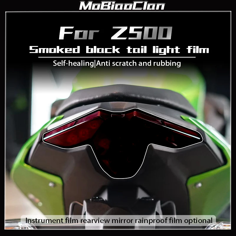 

For Kawasaki Z500 Z 500 z500 z 500 2024 Motorcycle Instrument Film Transparent Headlight Tail Light Film Protection Film