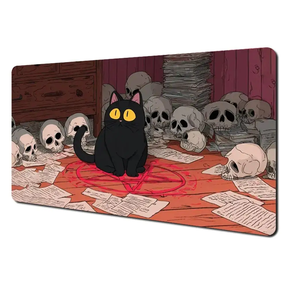 Cut Cat Mauspad The Magic Gathering Spielmatte Mauspad für MTG TCG Büro-Schreibtischunterlage für Arbeit, Spiel, Mini-PC, Laptop, niedlicher Teppich – Detail 13