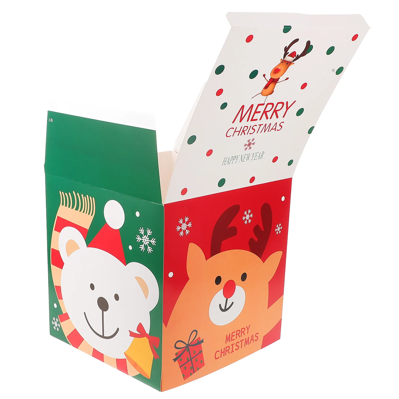 

Christmas Gift Box Candy Containers Paper Present Party Supplies Elegant Treat Boxes Decor Storage Christmas Eve Festive Dessert