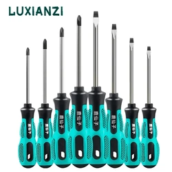 LUXIANZI 4/8PCS Precision Screwdriver Set Cross-Shaped Magnetic Bit Home Multi-function Mobile Phone Repair Hand Tools Kit