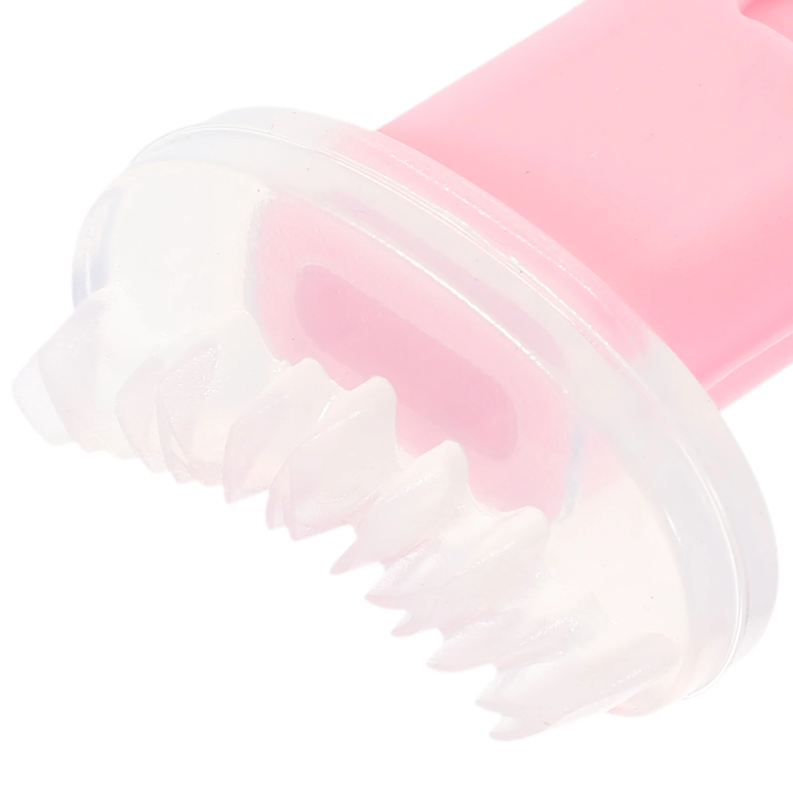 

2 Pcs Eye Makeup Eyelash Stamp Tools Silicone Applicator Fake Eyelashes Pink Silica Gel
