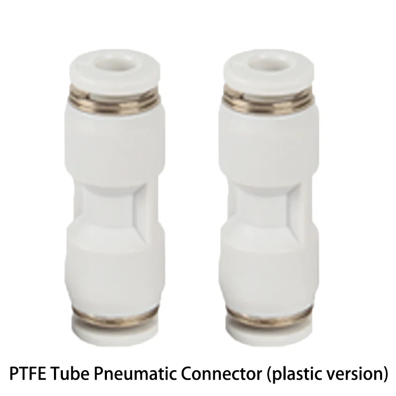 Für Bambu Lab P1P/P1S/X1/X1C PTFE-Schlauch 2,5 mm ID×4 mm AD, Länge 4/8 m transparent weiß/grau PTFE-Schlauch mit Schlauchschneider 3D-Drucker