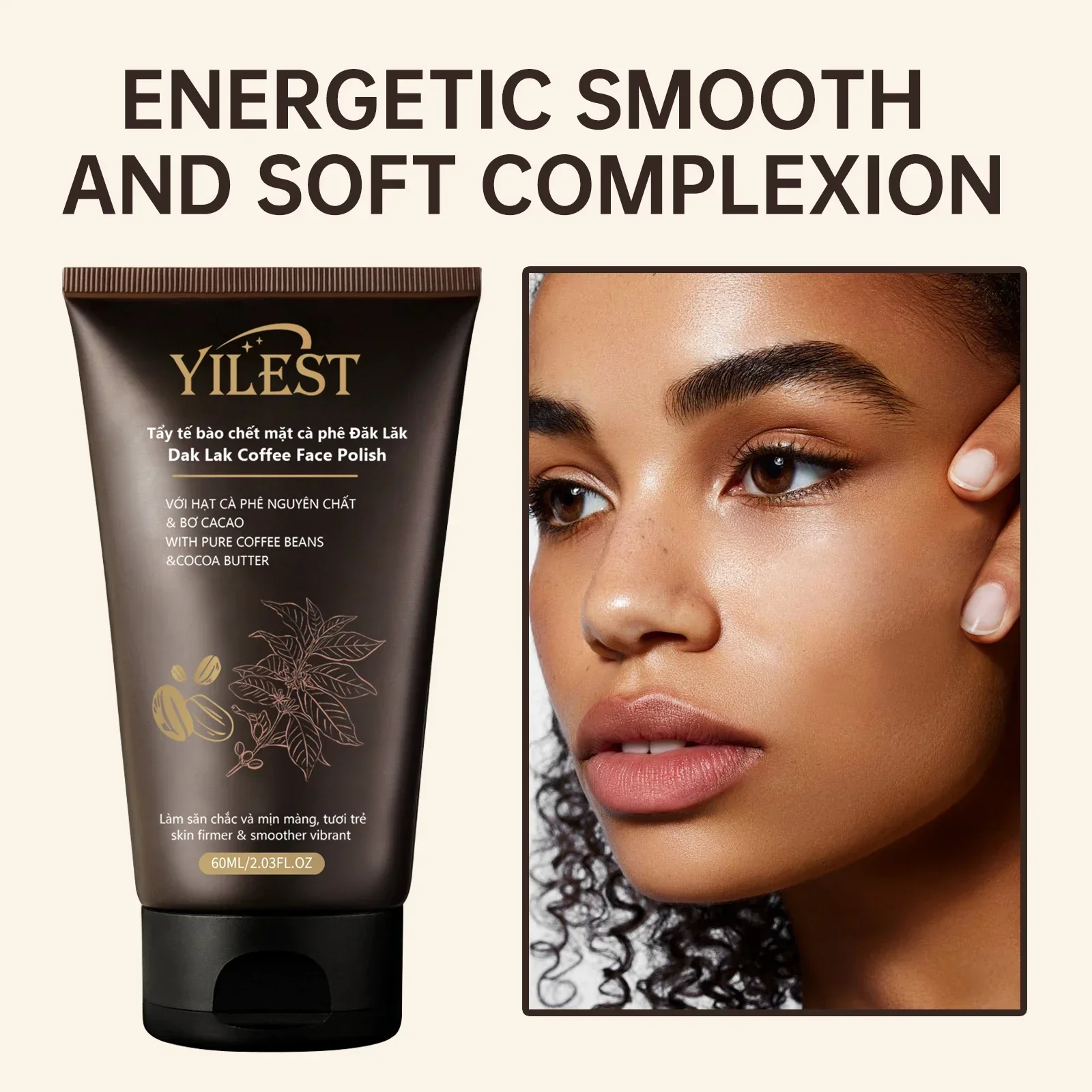 مقشر القهوة ماتشا التقشير تقشير تقشير الوجه فرك ترطيب مغذي إصلاح الدعك كريم وجه العناية بالبشرة #4