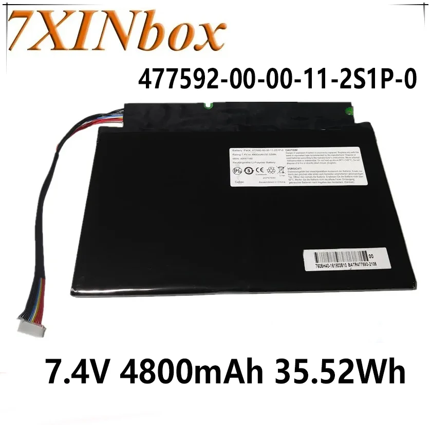 

7XINbox 7.4V 4800mAh 35.52Wh Original 477592-00-00-11-2S1P-0 Laptop Battery For Medion 40057160 477592-00-07-07-2S1P-0