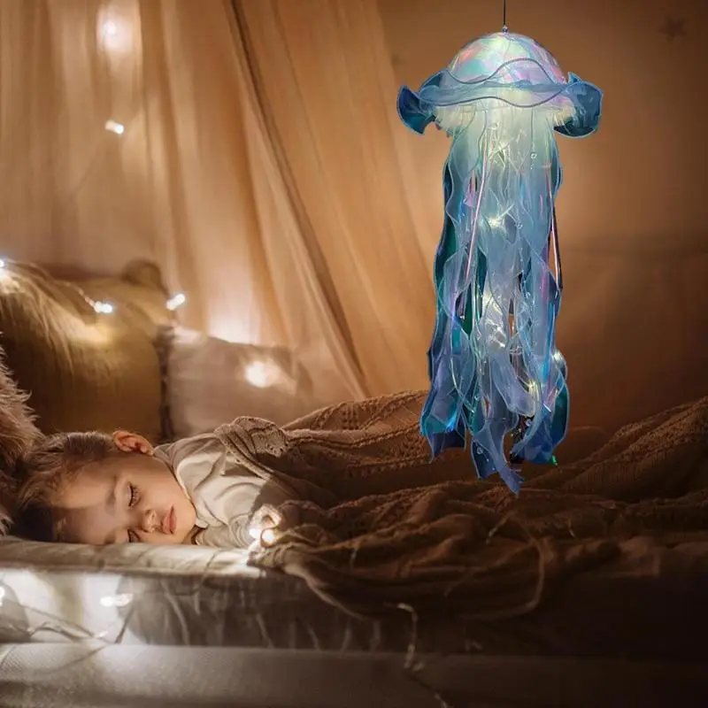 Jellyfish Lantern Lamp Ocean Jellyfish Lights Jellyfish Decoration Lantern Decorations For Ocean Theme Decor