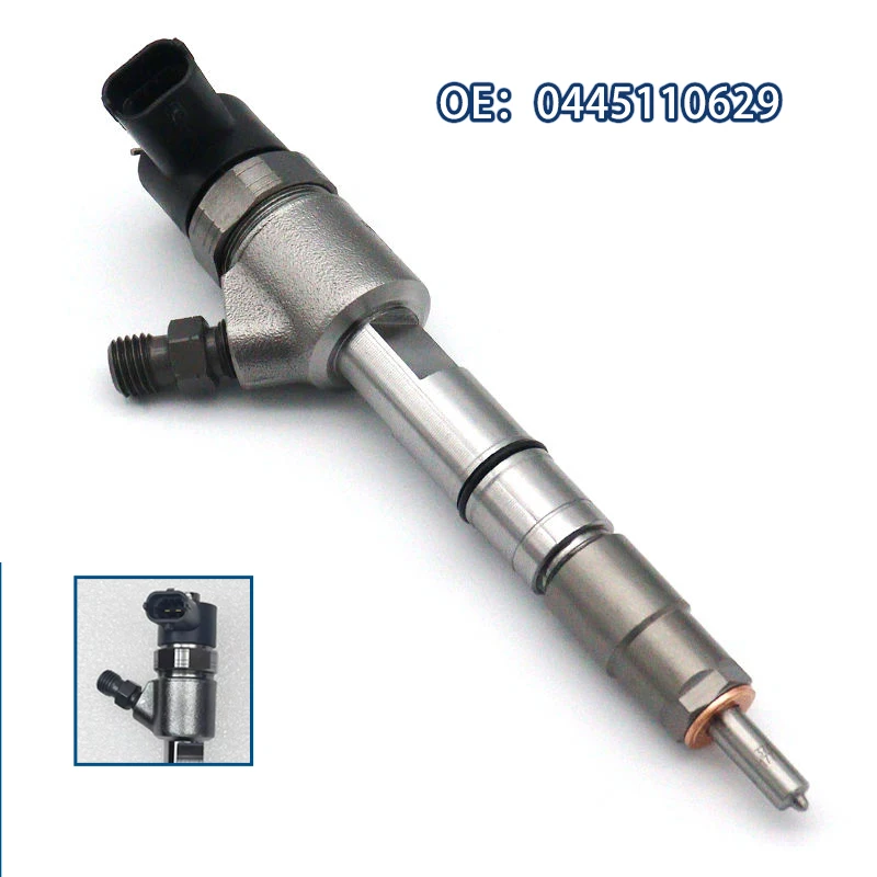 

0445110629 Детали двигателя Дизельный топливный инжектор Common Rail для Bosch JMC 4JB1T