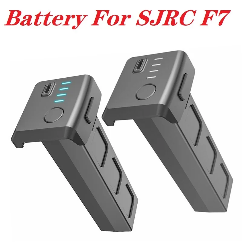 SJRC Battery For F7 4K PRO Drone 11.1V 2600mAh Lithium Batteries Spare Parts Kits Real Time Power Display 11.1V Battery