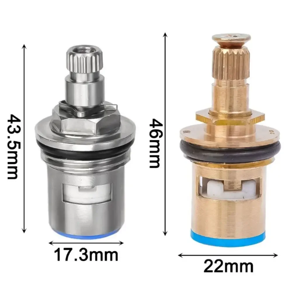 New Stainless Steel Faucet Valve Core Rust Resistant Easy Installation Tap Valve Universal Faucet Cartridge Sink Faucet