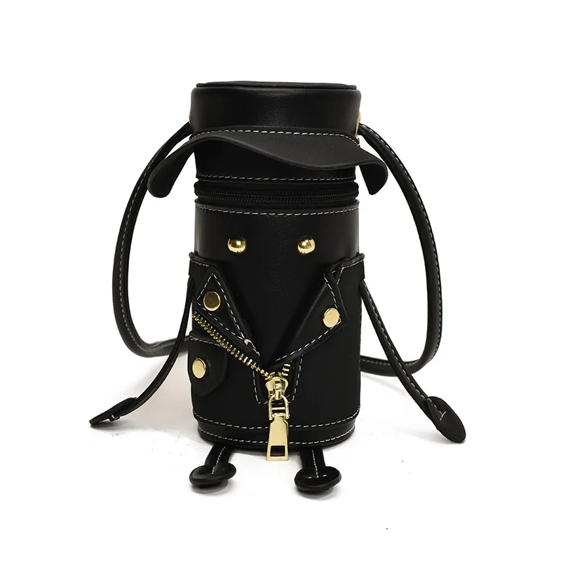 

Personalized cute little pen holder bag, fashionable rivet diagonal cross bag