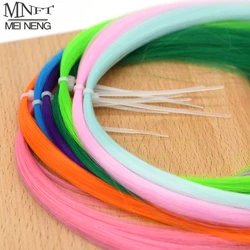 MNFT 1Pack 0.3mm Width Colorful Crystal Flash Tinsel Flashabou Tinsels Fishing Fly Tying Materials