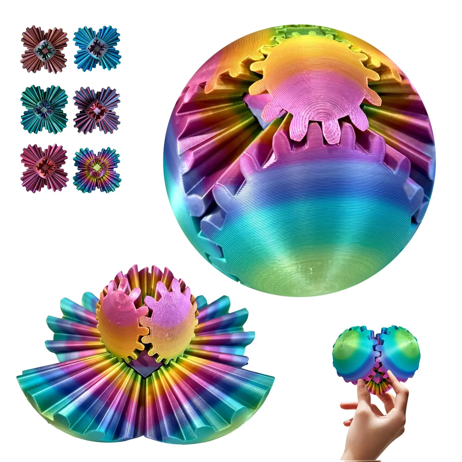 Nový mechanismus ball-3d potištěné mechanismus bál , natáčet ADHD bál, mechanismus koule puzzle neposedět hračka, kostka neposedět toyactivity mechanismus bál pro dospělé