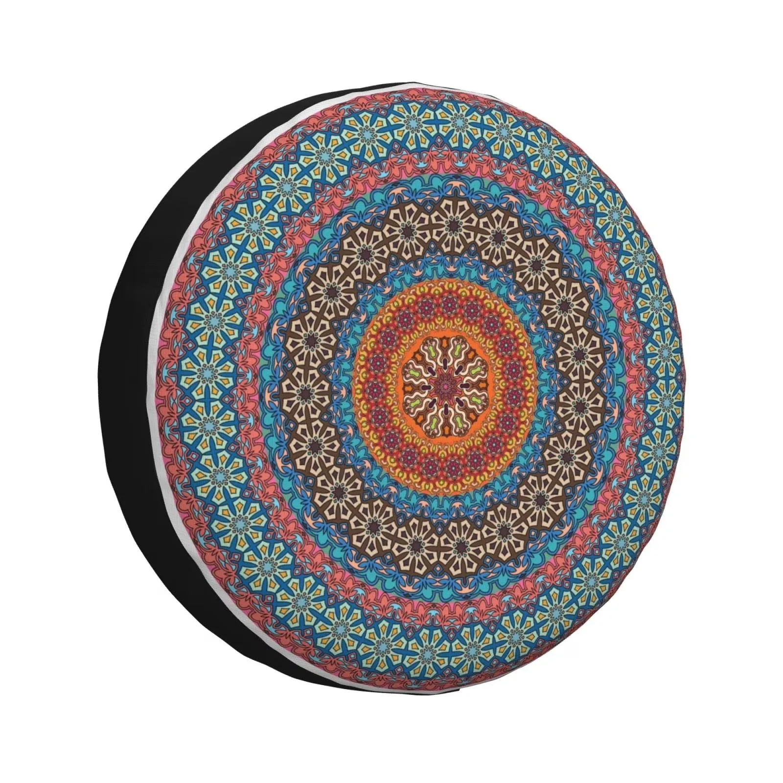 Mandala Spare Tire Cover Waterproof Dustproof UV Sun Protector for SUV RV Truck