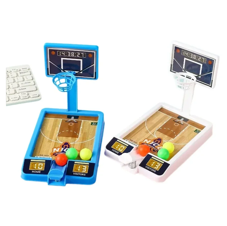 Nuova macchina da gioco di tiro Mini macchina da tiro per rack da basket Interazione genitore-figlio Giocattolo educativo per il tempo libero al coperto per bambini