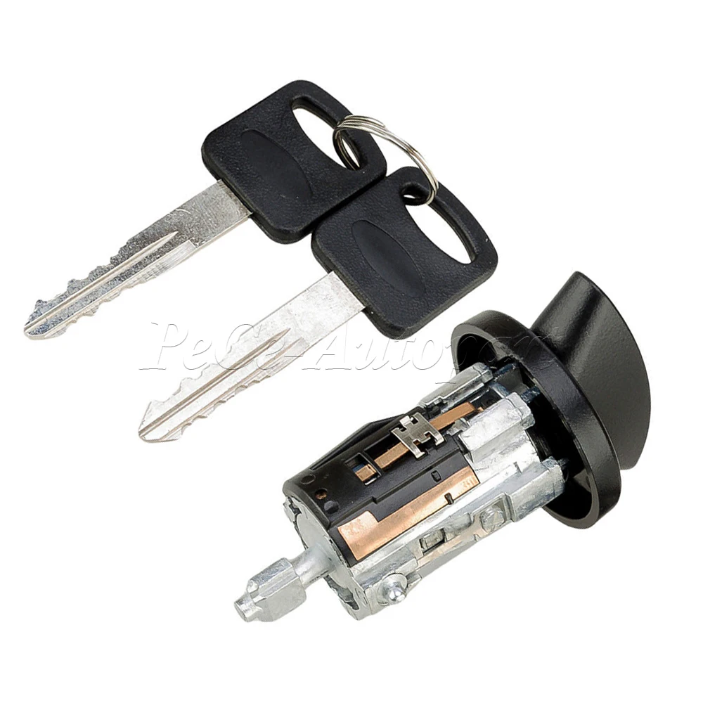 New Ignition Lock Cylinder Ignition Key Switch with 2 Keys Kit 1L3Z11582A for Ford Aerostar Crown Victoria Ranger Auto