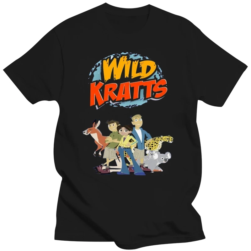 Kid's Funny Wild Kratts T-Shirts by Mjensen Fashion New Arrival Simple