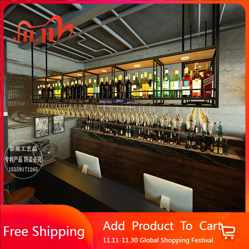 

Buffet Whiskey Cabinet Display Organizer Living Room Customize Display Wine Cabinet Modern Decorations Estante Furniture