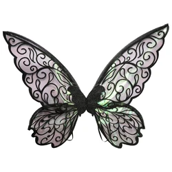 Adult Kid Fairy Accessory Gradient Fairy Wings Sheer Shiny Butterfly Wings Fairy Angel Wings Party Favor Stage Performance Props