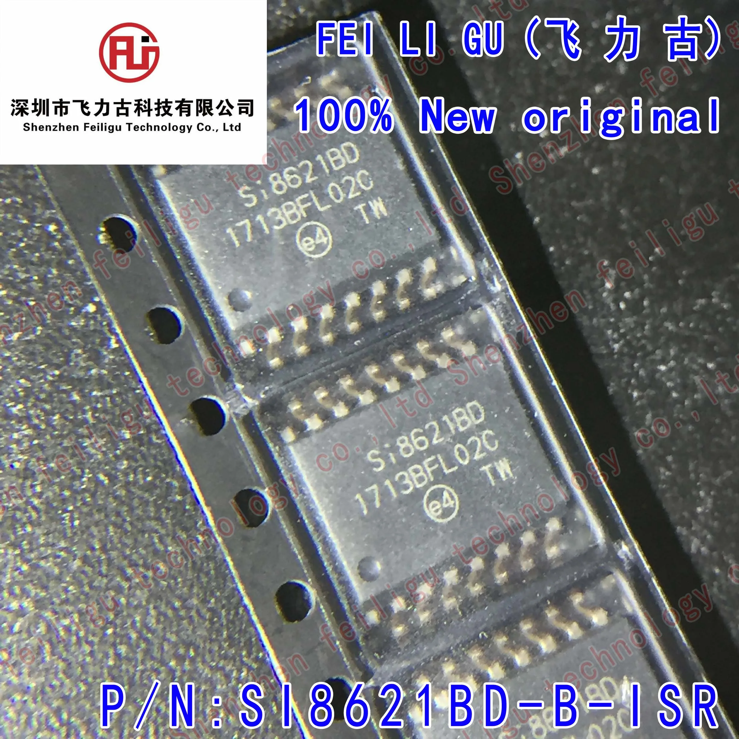 

5/15/30/50PCS 100% New Original SI8621BD-B-ISR SI8621BD-B-IS SI8621BD Package:SOP16 Universal Digital Isolator Chip